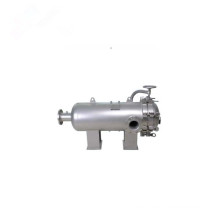 Horizontal high flow rate SS filter housing flange connection